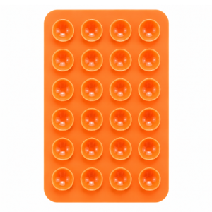 Suction Cup Grip for Phone Double-Side - Orange